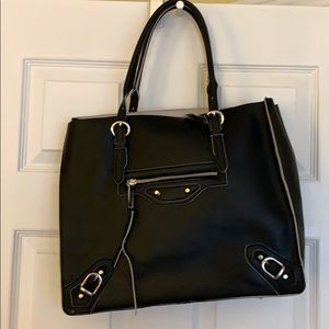 Italian Leather tote w soft interior